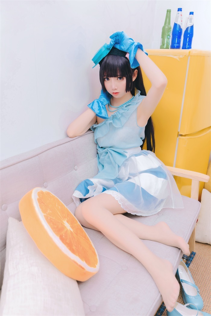 人气动漫Coser@面饼仙儿 打歌服黑猫[12P/128MB]-萌图网