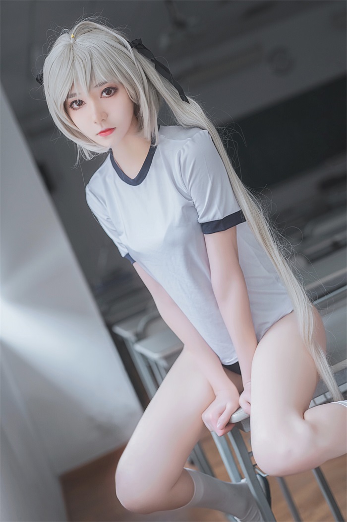 微博红人动漫Coser@南桃Momoko 春日野穹体操服 [28P/139MB]插图3