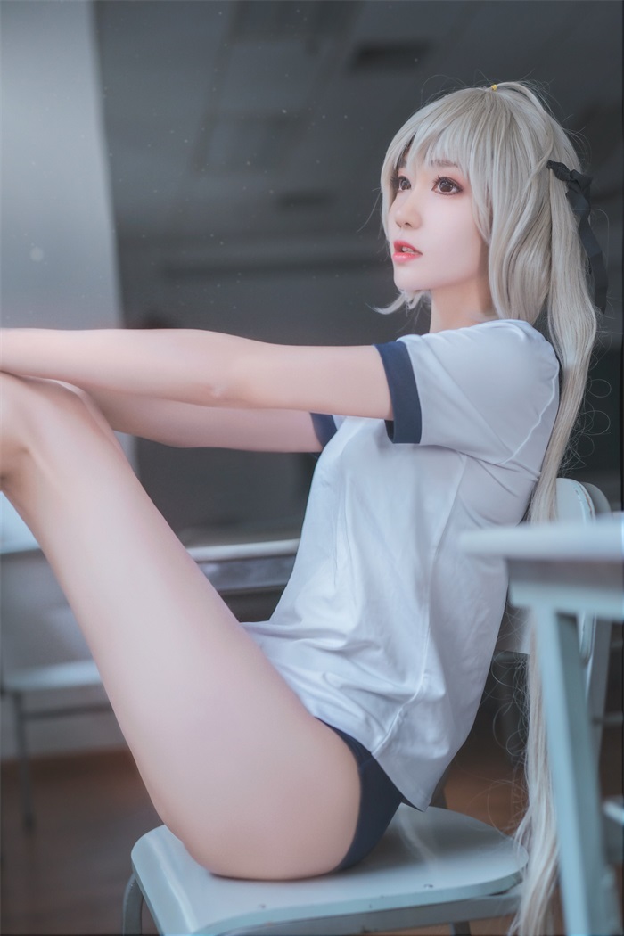 微博红人动漫Coser@南桃Momoko 春日野穹体操服 [28P/139MB]插图2