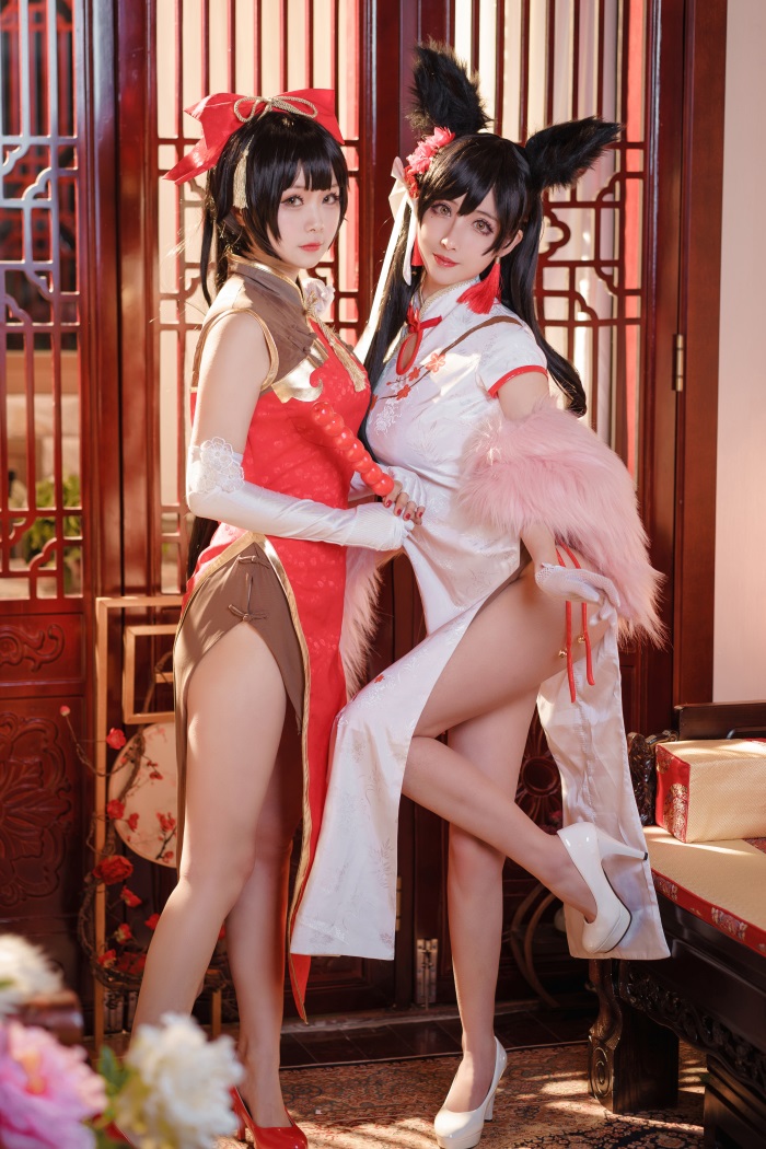 知名动漫Coser@rioko凉凉子 爱宕旗袍 [20P/266MB]插图3