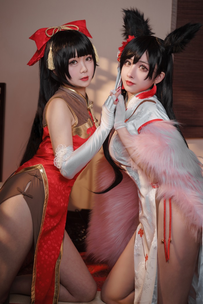 知名动漫Coser@rioko凉凉子 爱宕旗袍 [20P/266MB]插图2