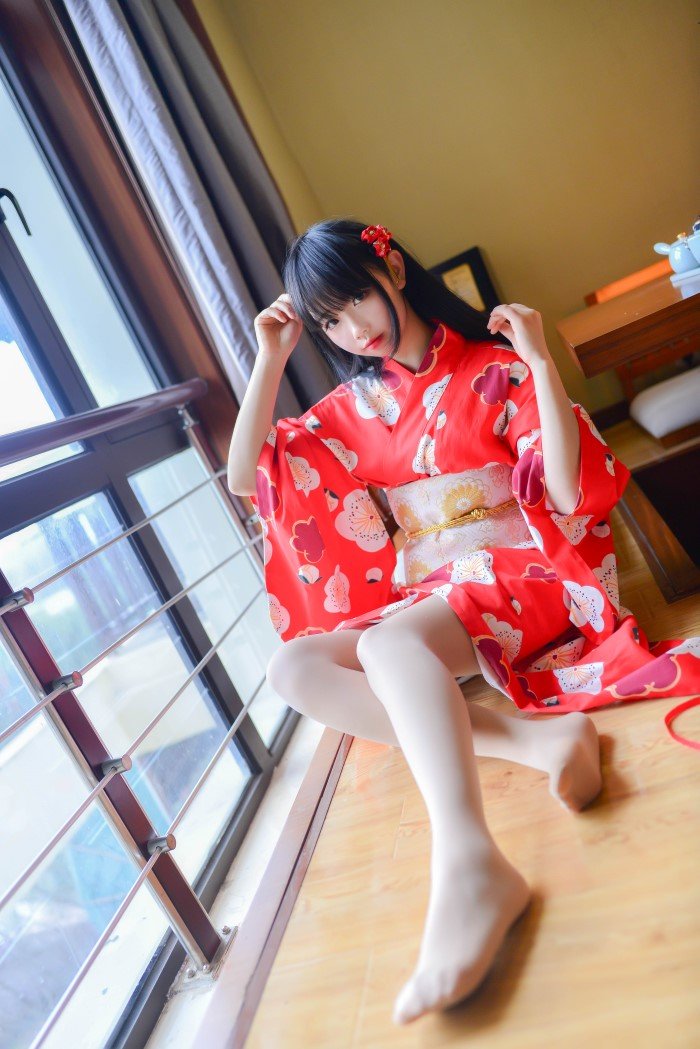 微博红人Coser@雪琪SAMA – 浴衣 [14P/137MB]插图1