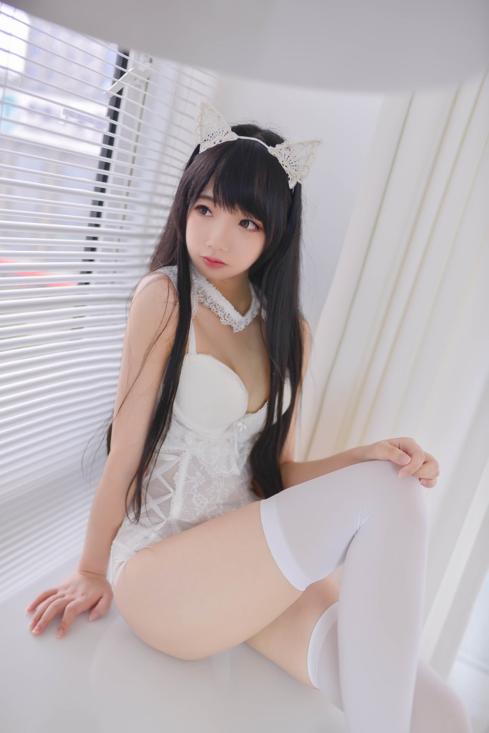 微博红人Coser@雪琪SAMA – 猫系少女白猫 [31P/158MB]插图3