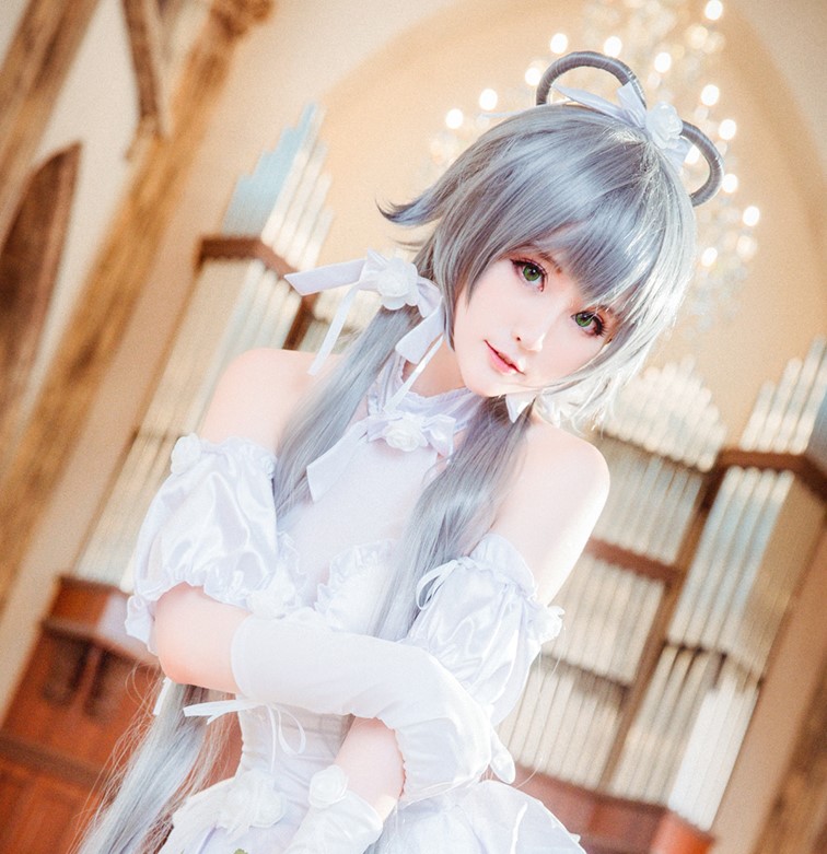 网红Coser@yui金鱼 – 洛天依花嫁 [11P/79MB]插图1