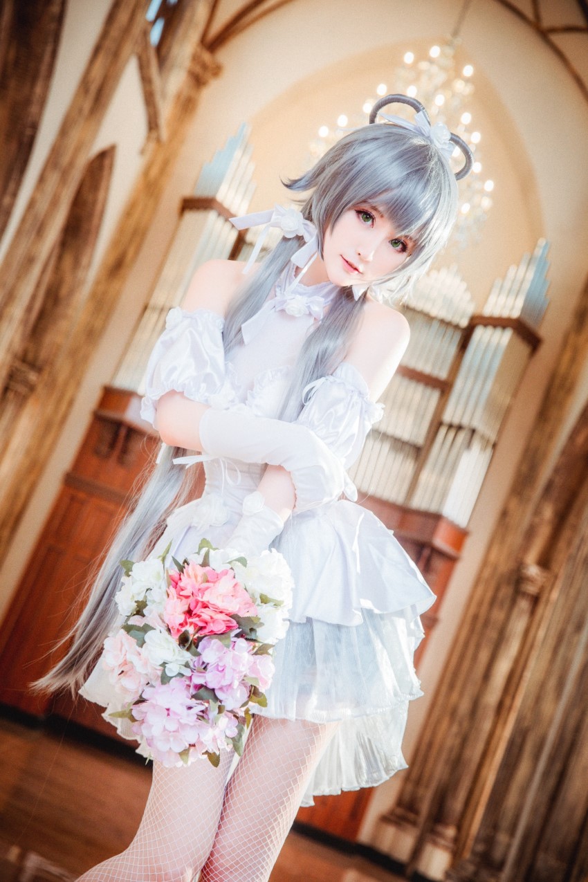 网红Coser@yui金鱼 – 洛天依花嫁 [11P/79MB]插图3