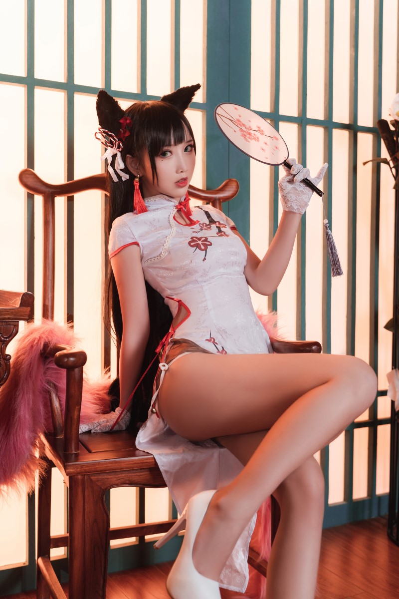 网红Coser@面饼仙儿 – 旗袍爱宕 [25P/285MB]插图3