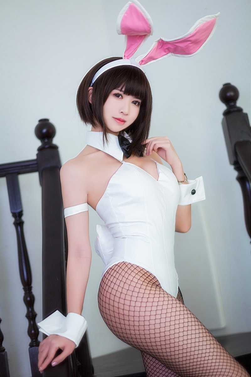 网红Coser@鳗鱼霏儿 – 圣人惠之兔女郎[10P/119MB]插图1