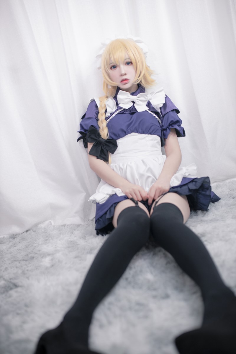 网红Coser@疯猫ss – 贞德女仆[20P/255MB]插图2