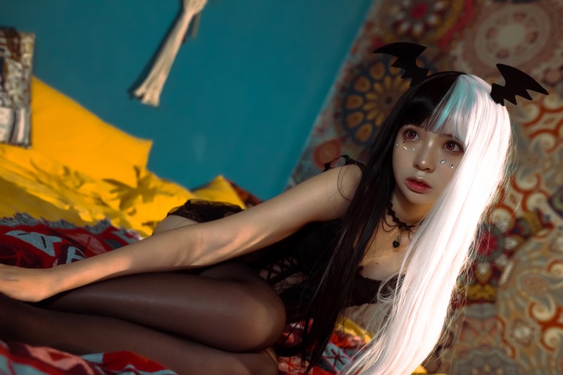 网红Coser@疯猫ss – 万圣小恶魔[47P/474MB]插图3