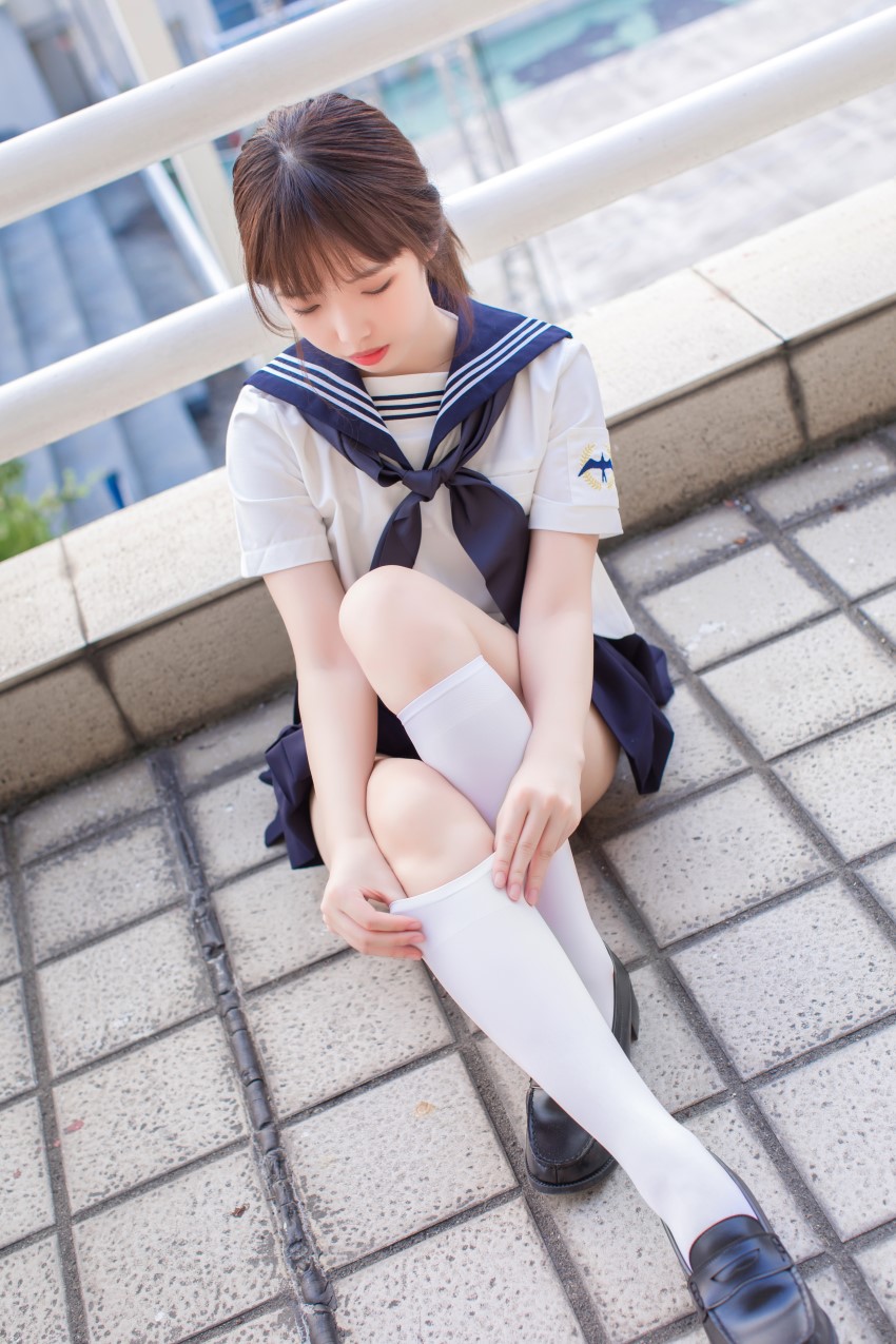 微博红人Coser@雯妹不讲道理 JK [20P/424MB]插图2