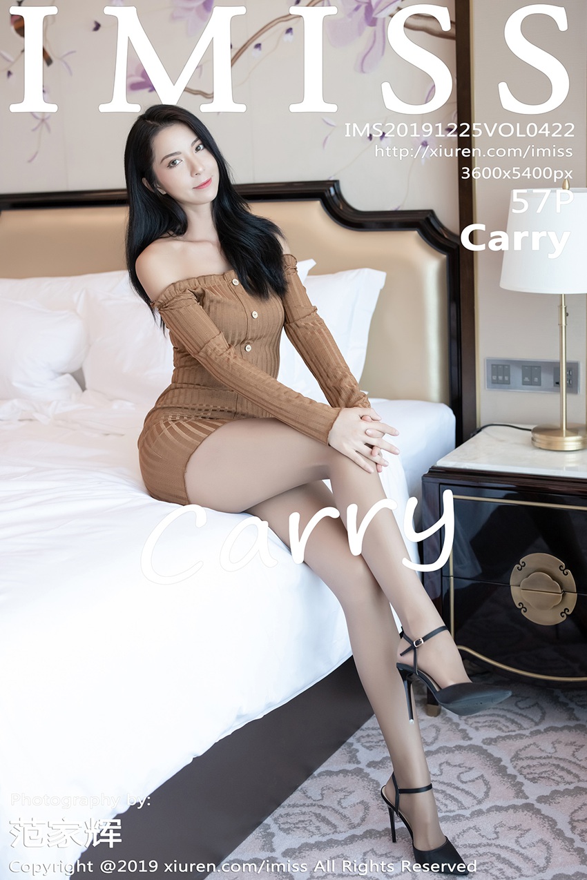 [IMiss爱蜜社]IMS20191225VOL0422 2019.12.25 VOL.422 心神俱醉的丝袜诱惑 Carry[57+1P/145M]插图1