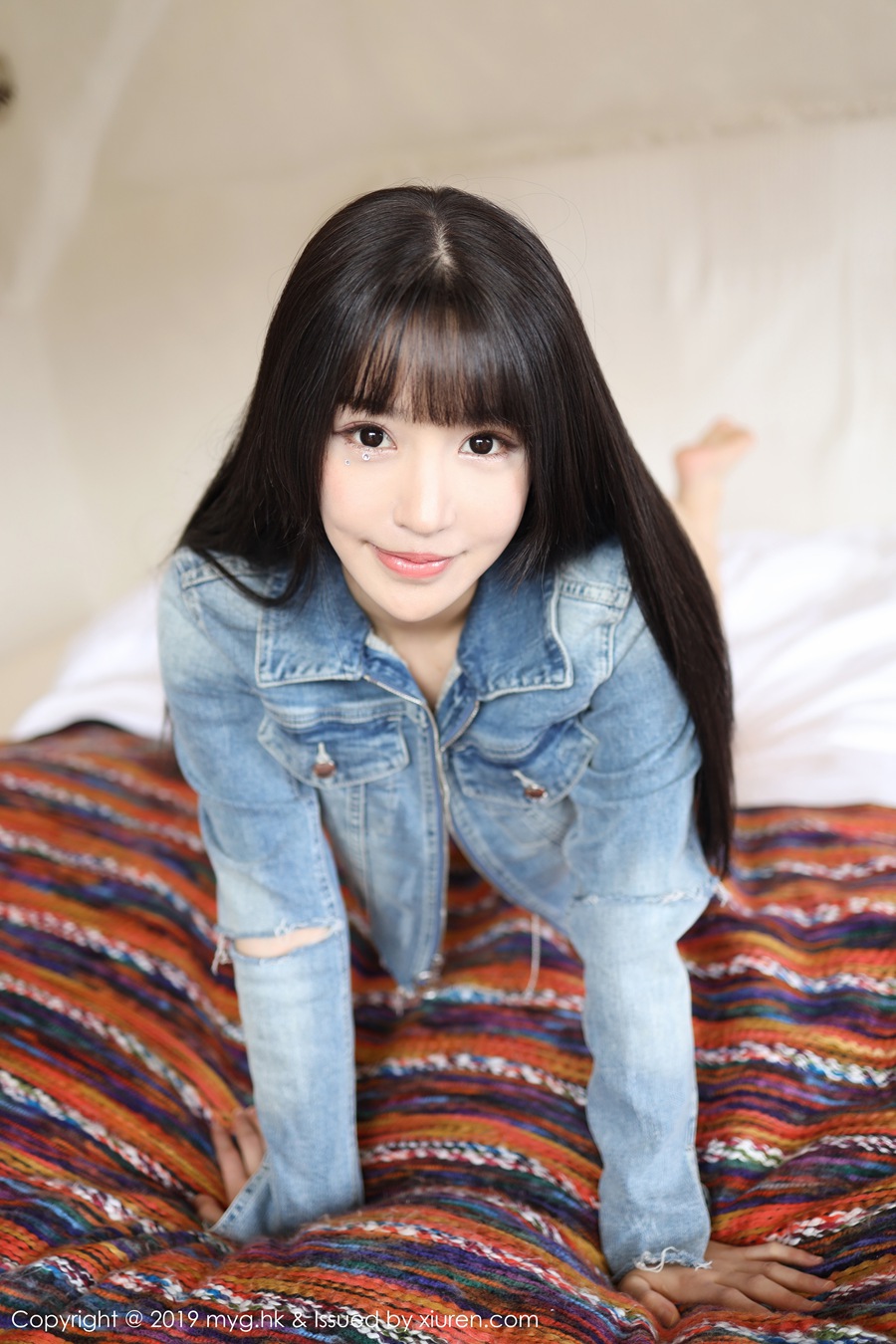 [MyGirl美媛馆]MYG20191231VOL0419 2019.12.31 VOL.419 汹涌美胸呼之欲出 朱可儿Flower[40+1P/123M]插图2