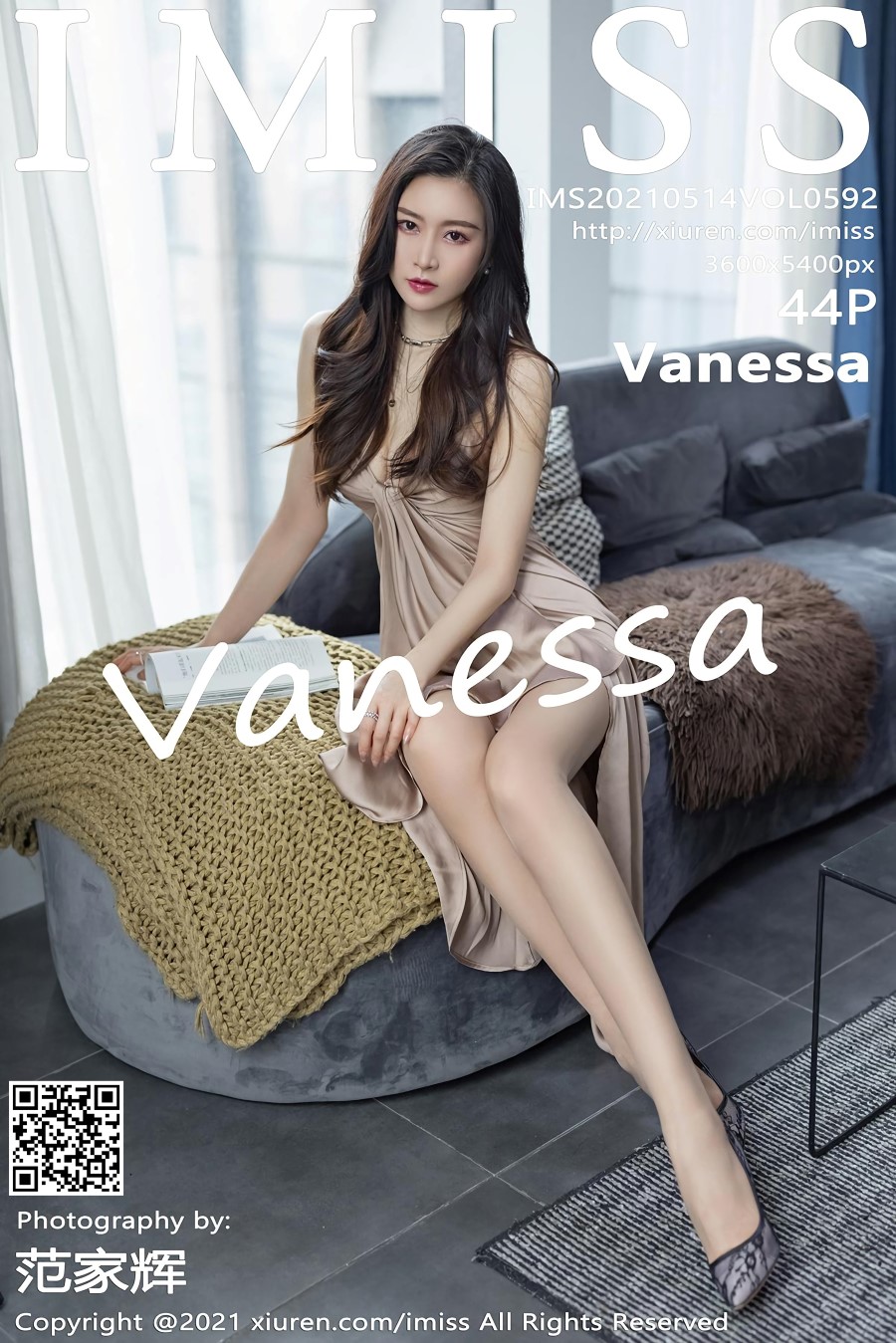 [IMiss爱蜜社]2021.05.14 VOL.592 Vanessa[44+1P/83.3MB]插图4