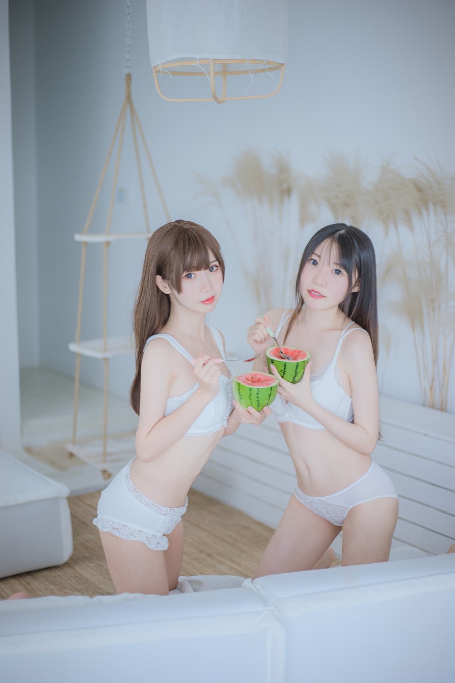 面饼仙儿&香草喵 – 清凉姐妹[23P/247MB]插图2