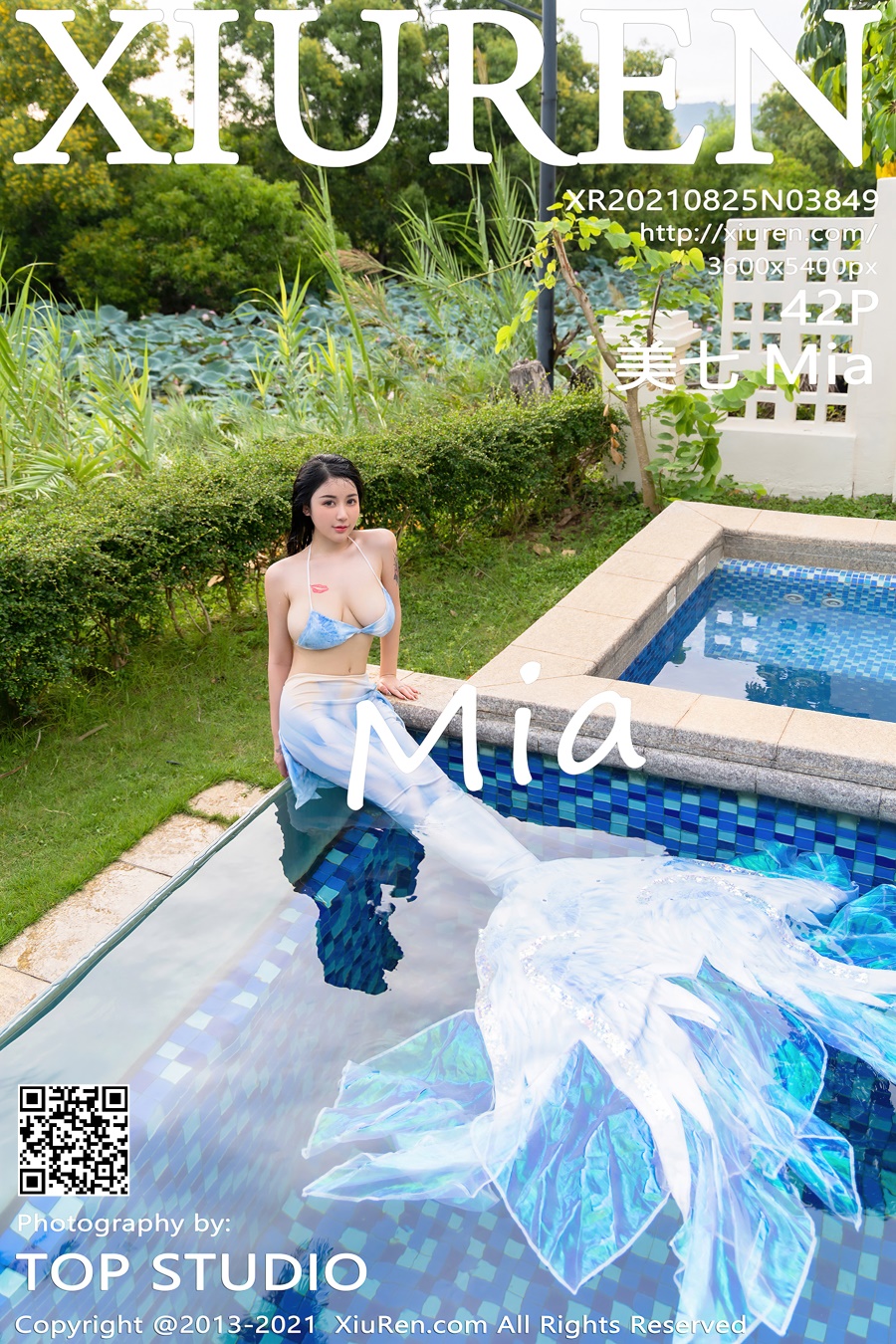 [Xiuren秀人网]2021.08.25 NO.3849 美七 Mia [42+1P/564MB]插图4