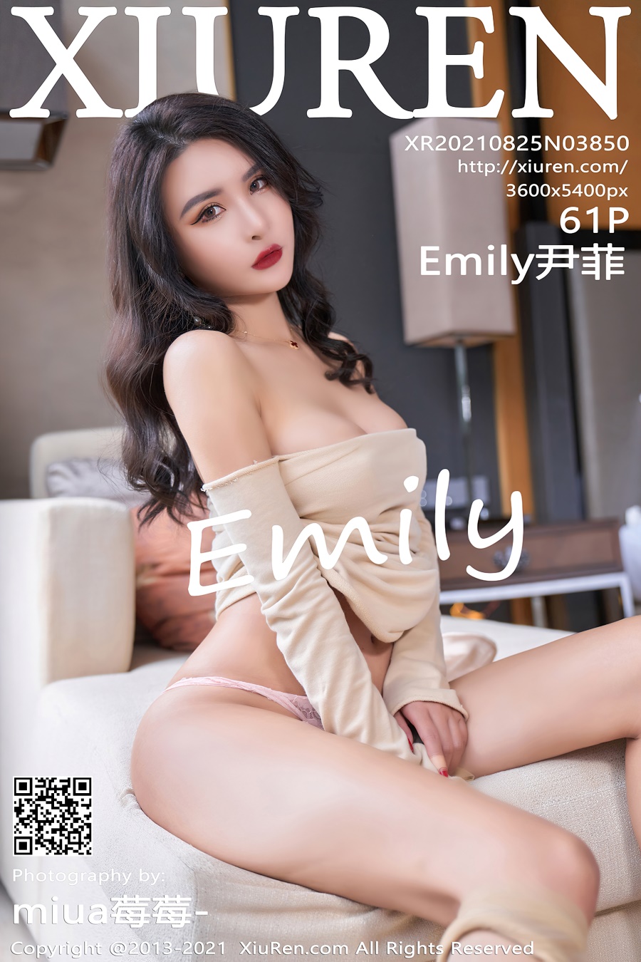 [Xiuren秀人网]2021.08.25 NO.3850 Emily尹菲 [61+1P/606MB]插图4