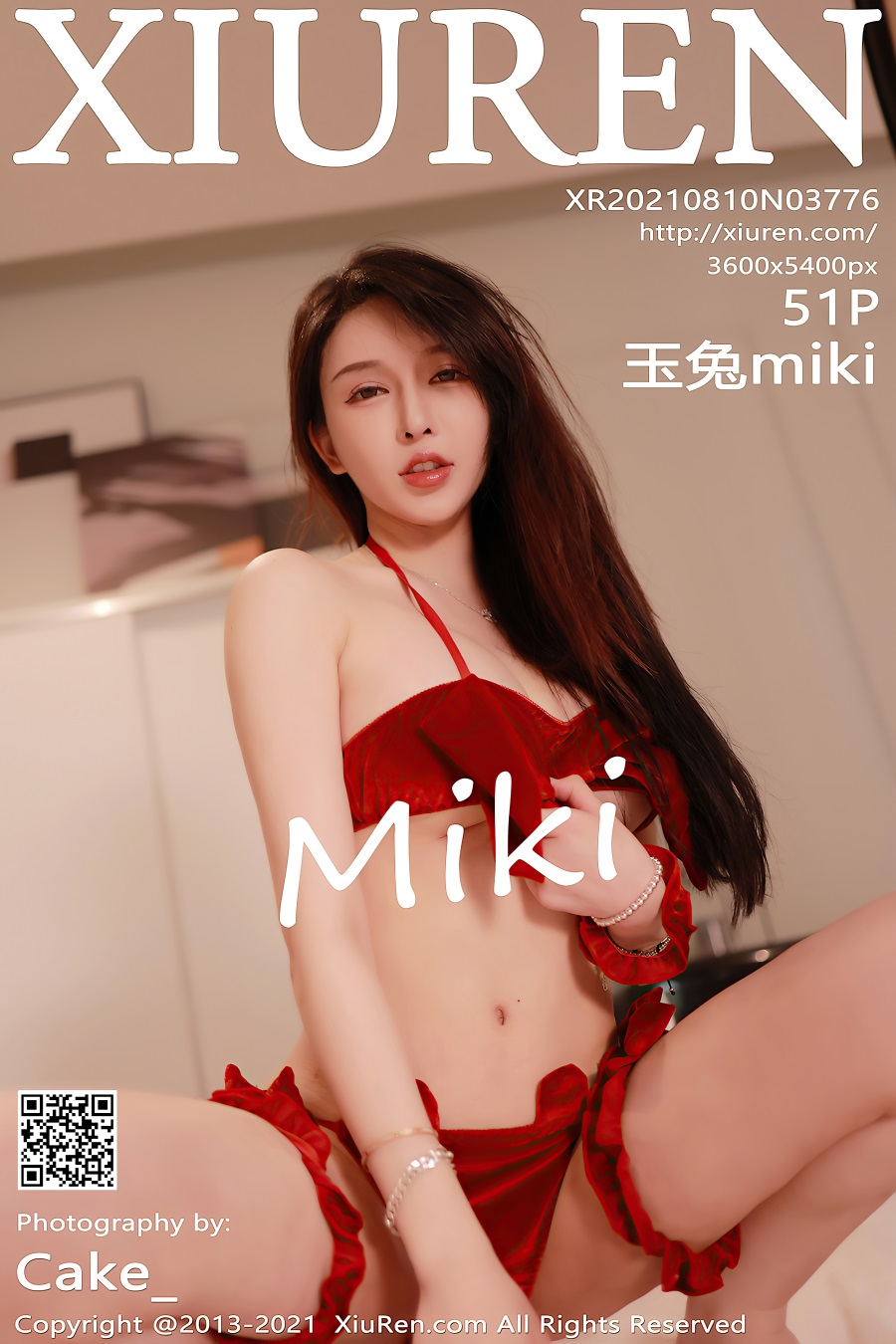 [Xiuren秀人网]2021.08.10 NO.3776 玉兔miki [51+1P/495MB]插图4