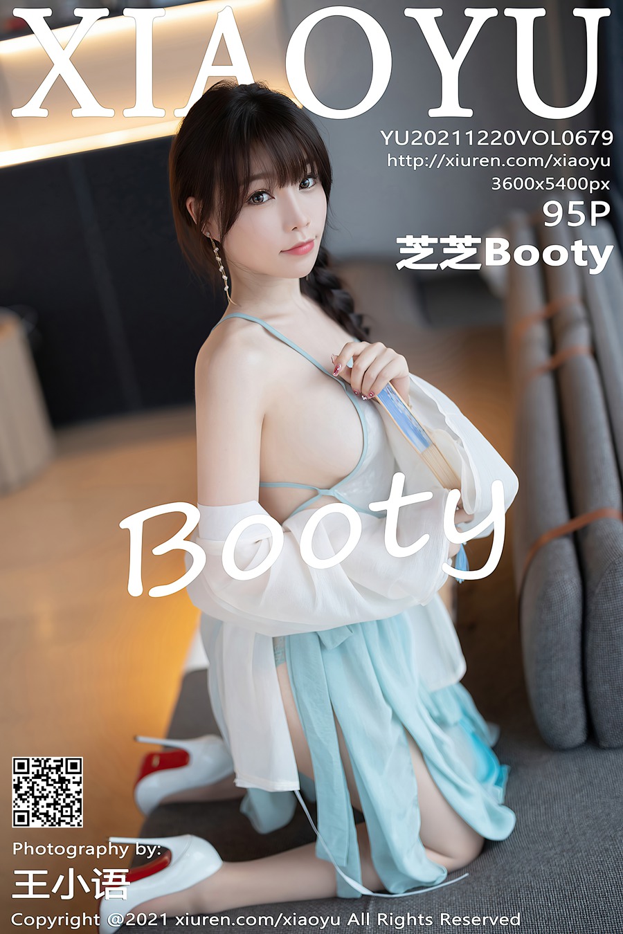 [XIAOYU语画界] 2021.12.20 VOL.679 芝芝Booty 御姐美腿[97P/763MB]插图4