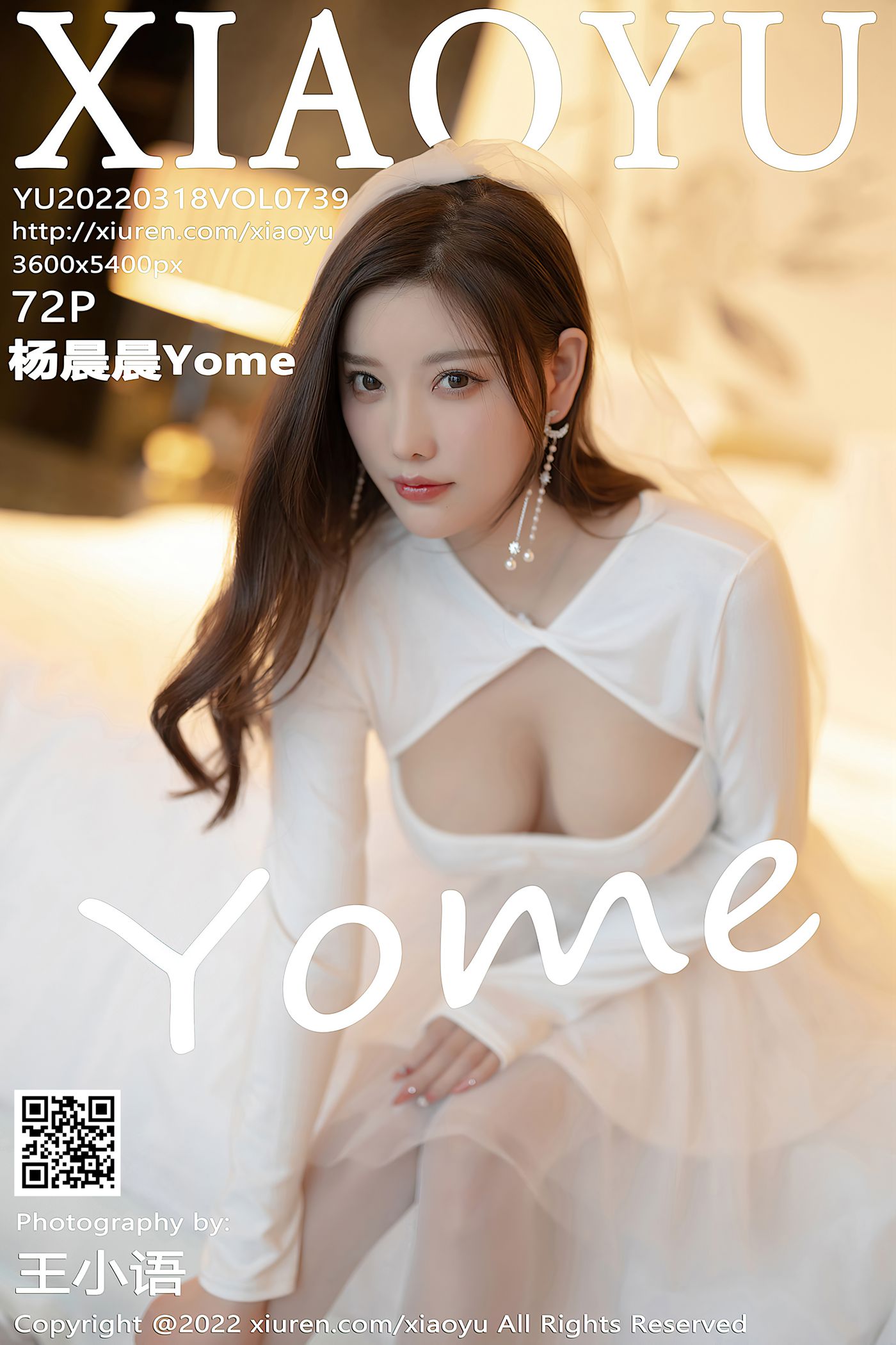 [XIAOYU语画界] 2022.03.18 VOL.739 杨晨晨Yome 丝袜美腿[73P/560MB]插图2