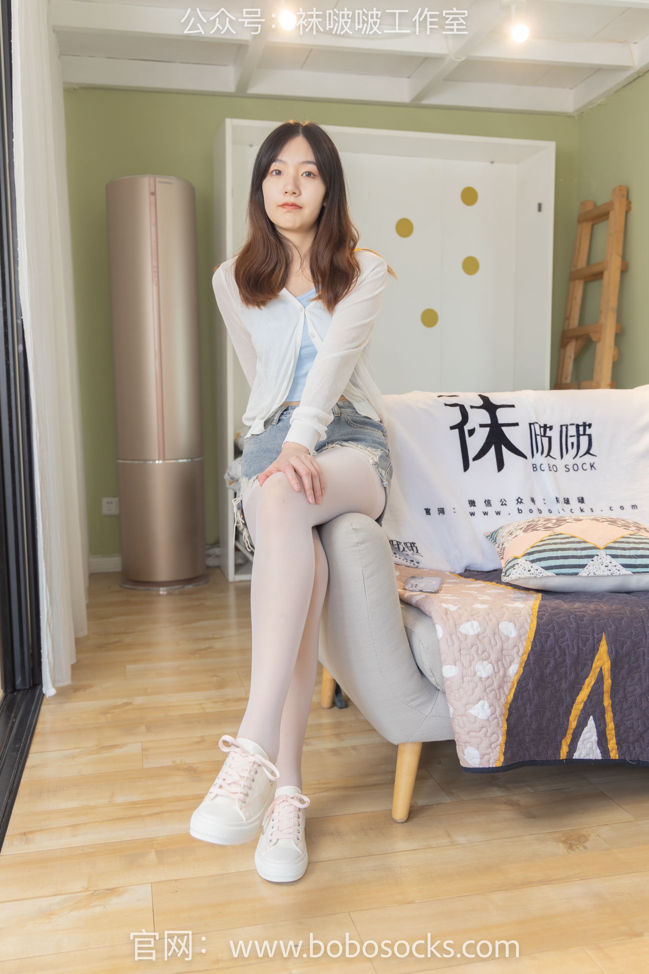 [BoBoSocks袜啵啵]NO.102 小甜豆-板鞋、白丝[140P/1V/5.37GB]插图3