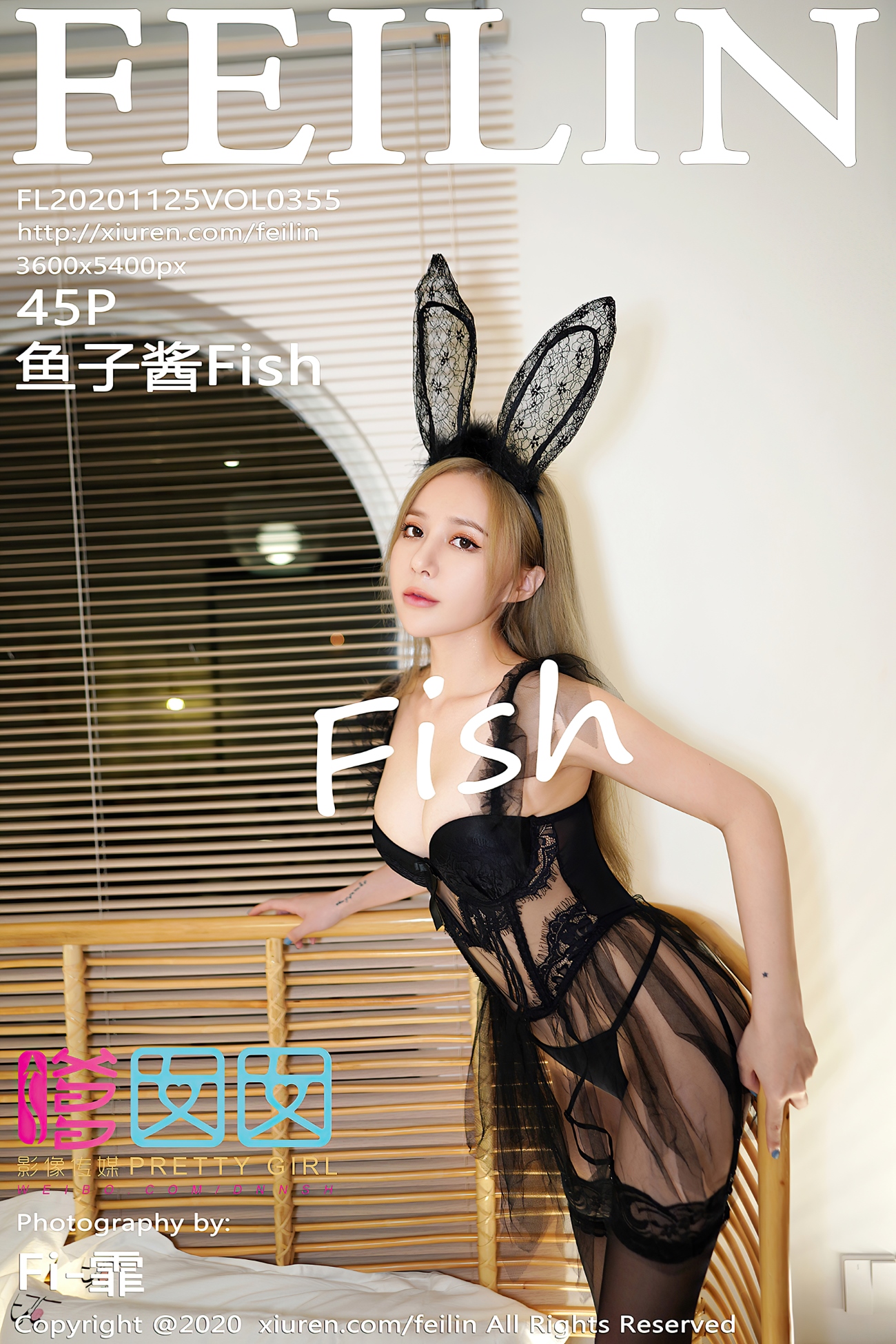 [Feilin嗲囡囡]2020.11.25 VOL.355 鱼子酱Fish[45+1P/438MB]插图2