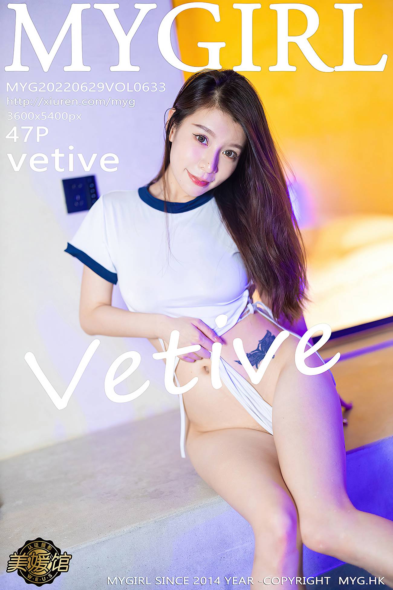 [MyGirl美媛馆]2022.06.29 VOL.633 vetive[47+1P/432MB]插图2