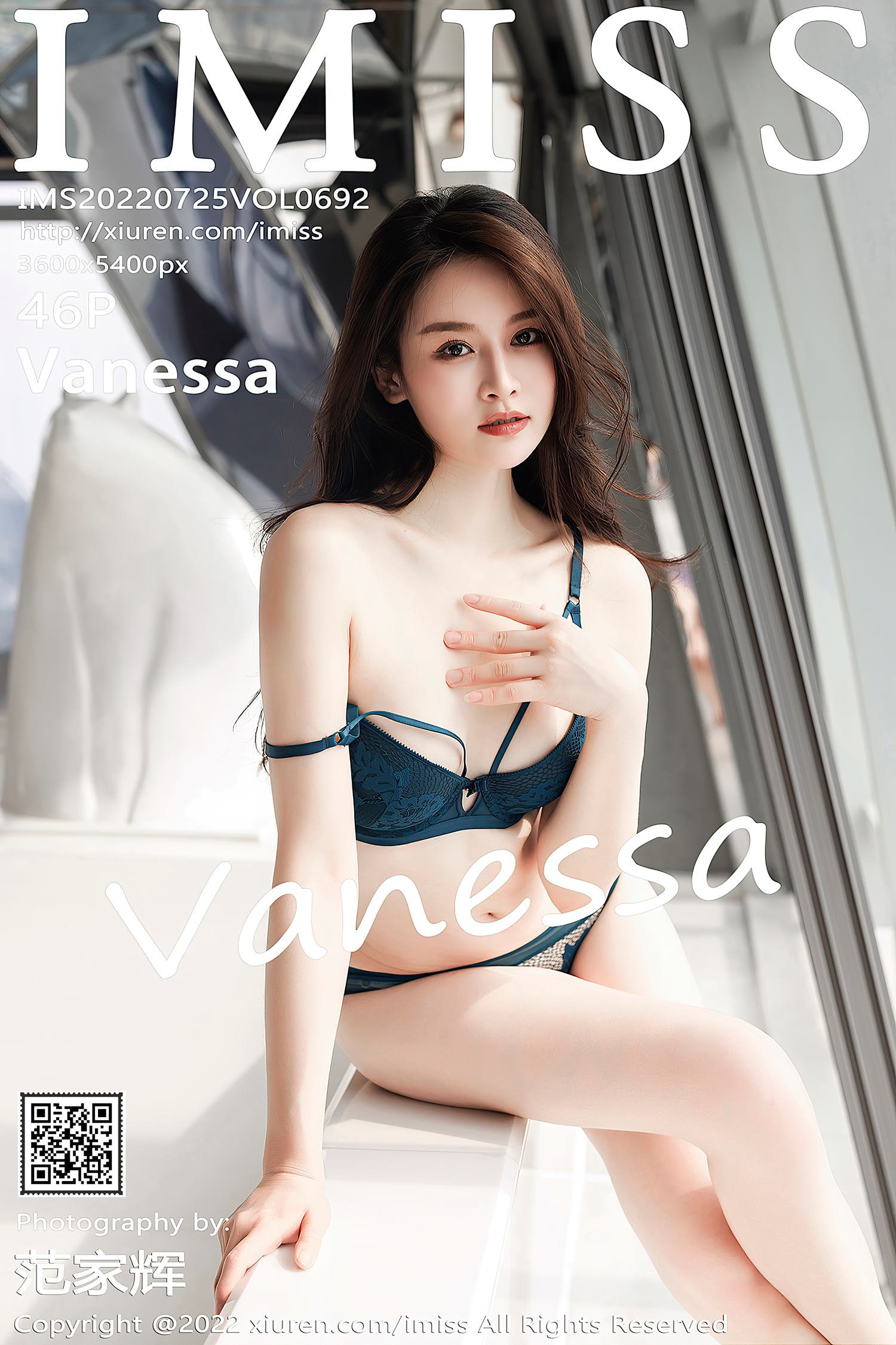 [IMISS爱蜜社] 2022.07.25 VOL.692 Vanessa 丝袜美腿[47P/424MB]插图2