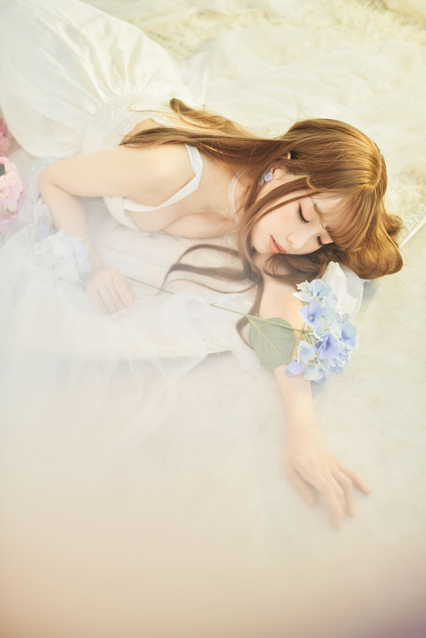 台湾Coser@ElyEE子 White Dress [22P/27MB]插图3