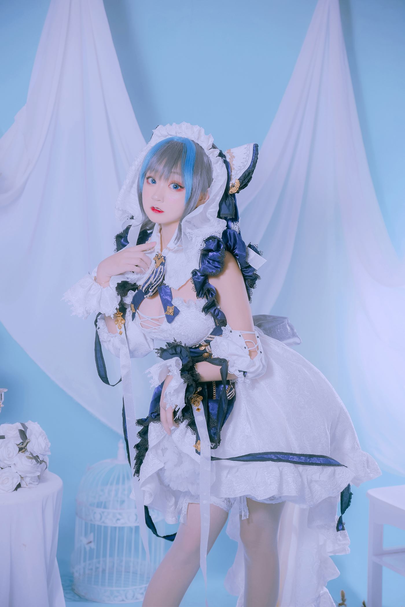 网紅Coser@-桃夭葵 柴郡 [21P/106MB]插图1