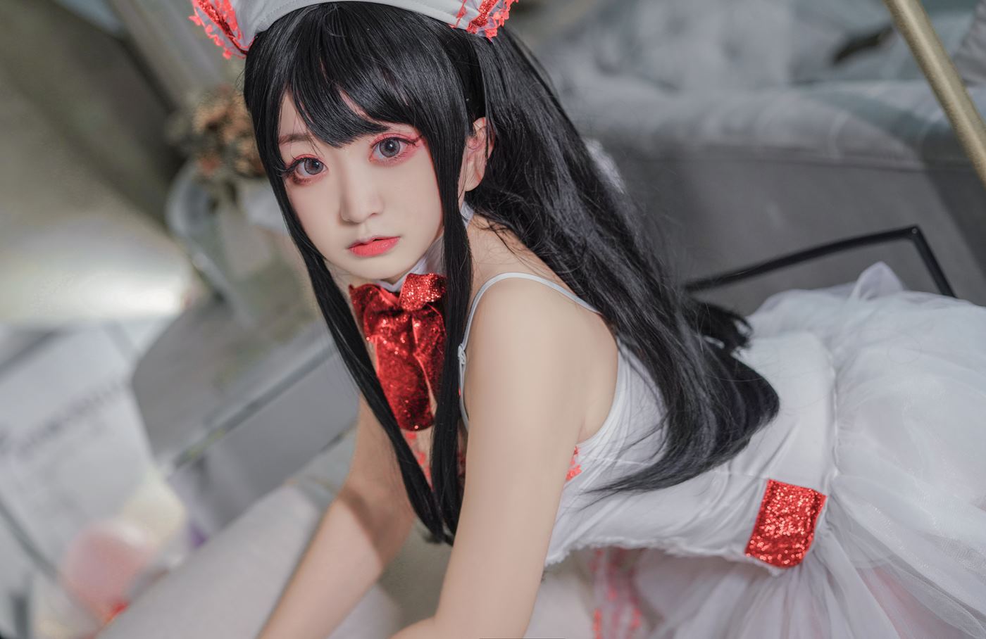 网紅Coser@-桃夭葵 雷丝护士 [42P/830MB]插图4