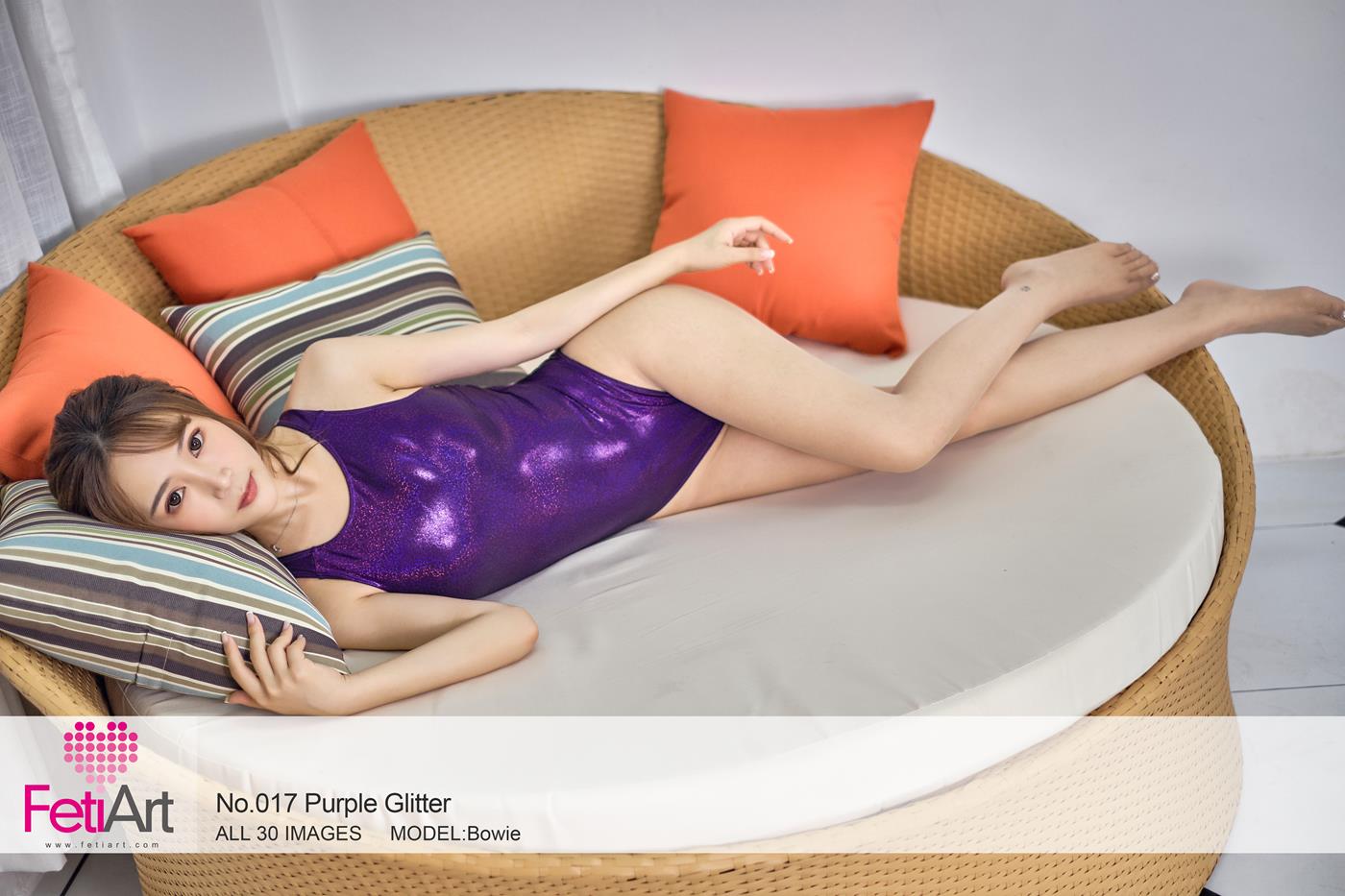 [FetiArt尚物集]NO.017 Purple Glitter MODEL-Bowie[30+1P/122MB]插图1