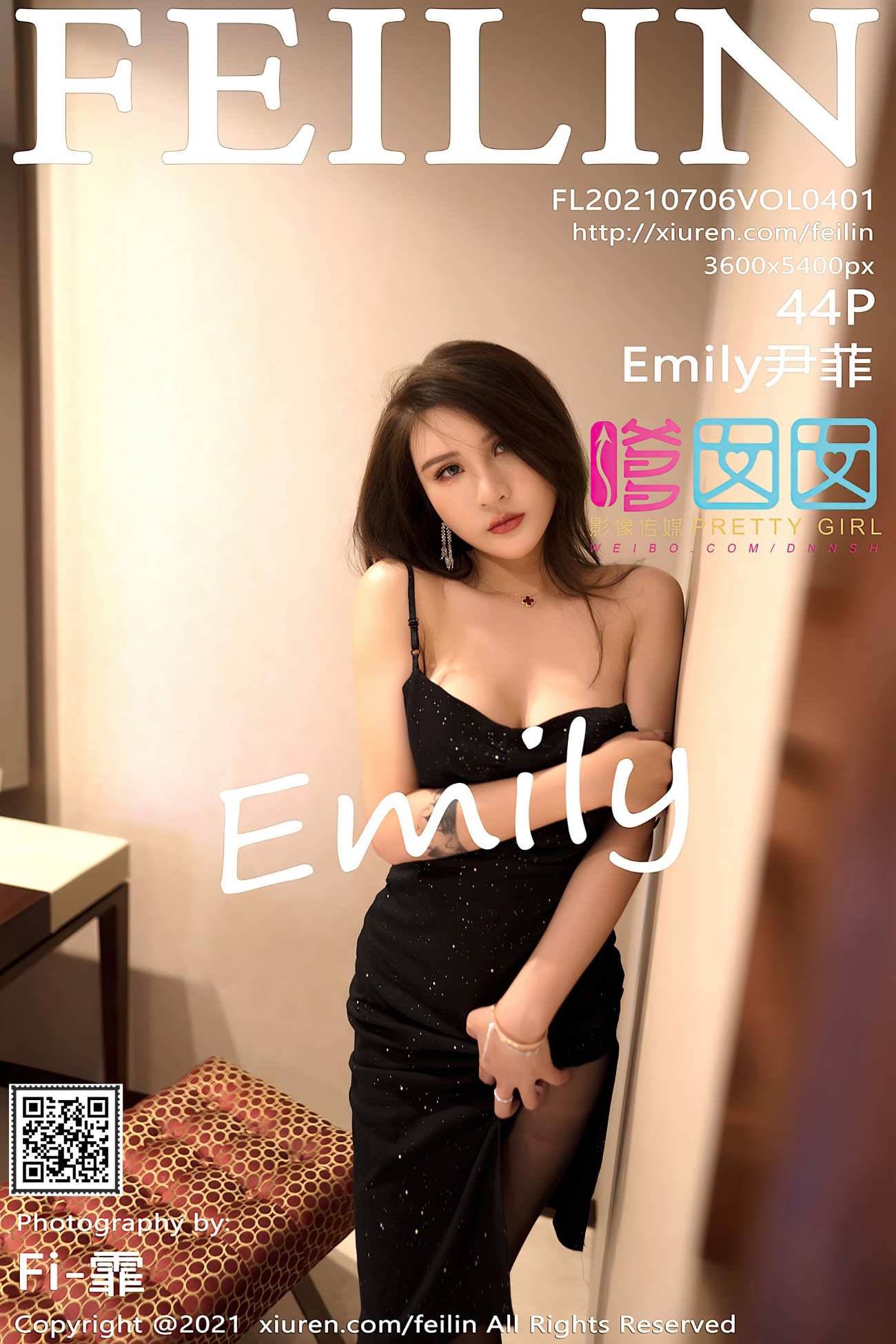 [Feilin嗲囡囡]2021.07.06 VOL.401 Emily尹菲[44+1P/376MB]插图4