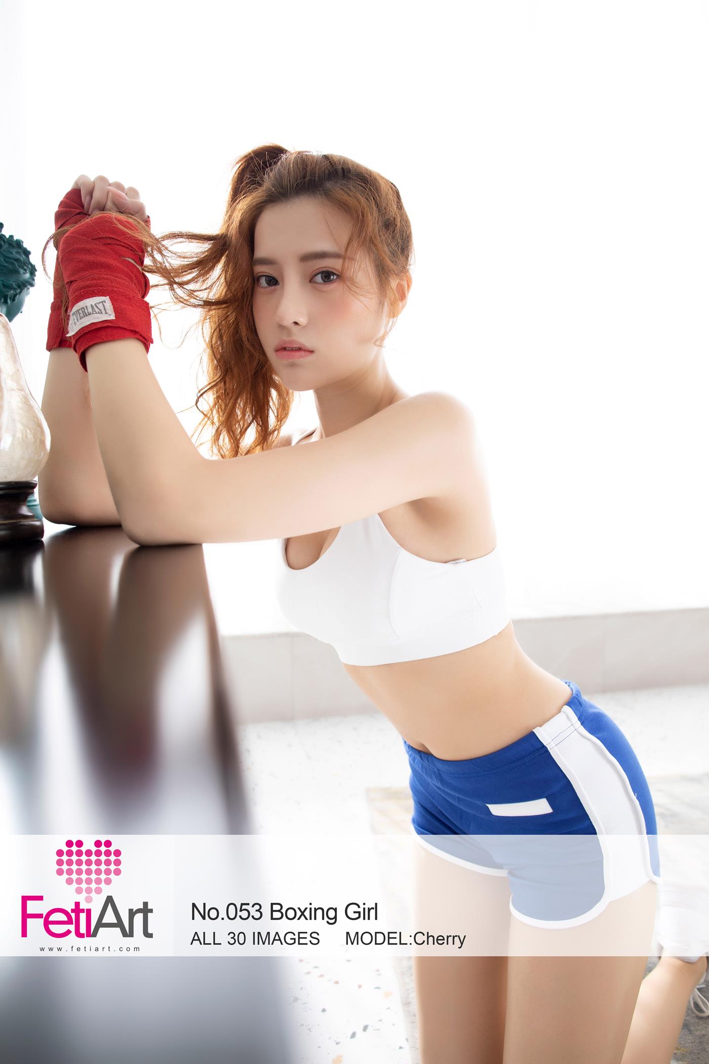 [FetiArt尚物集]NO.053 Boxing Girl MODEL-Cherry[30+1P/50MB]插图2