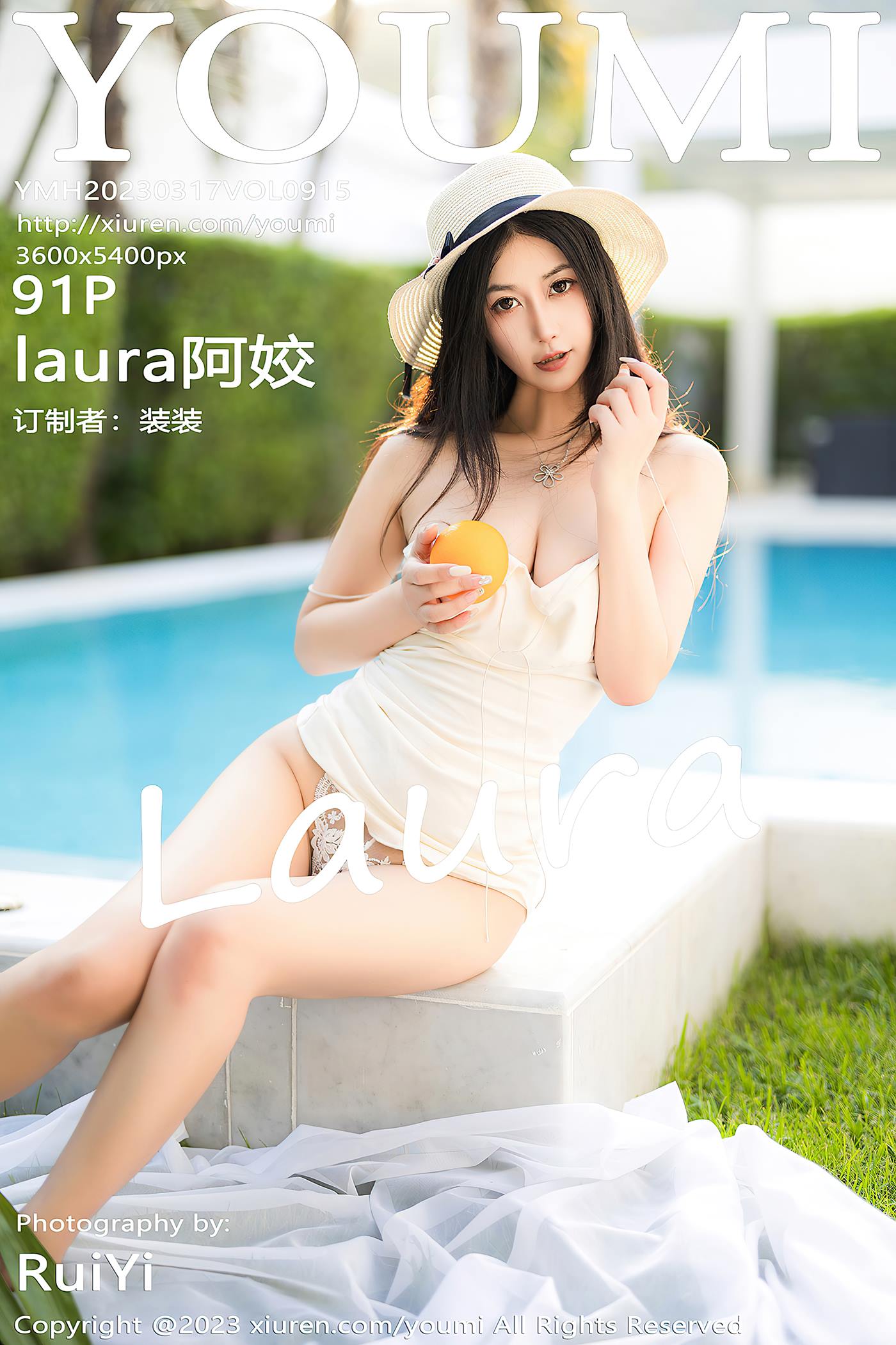 [YOUMI尤蜜荟] 2023.03.17 VOL.915 laura阿姣 泰国旅拍[92P、811MB]插图2