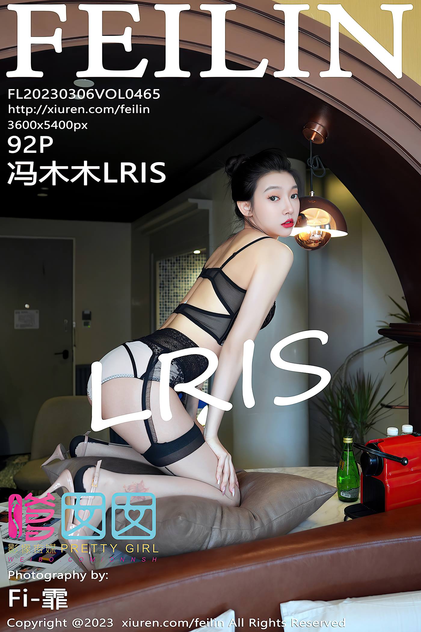 [FEILIN嗲囡囡] 2023.03.06 VOL.465 冯木木LRIS 丝袜美腿[93P/932MB]插图2