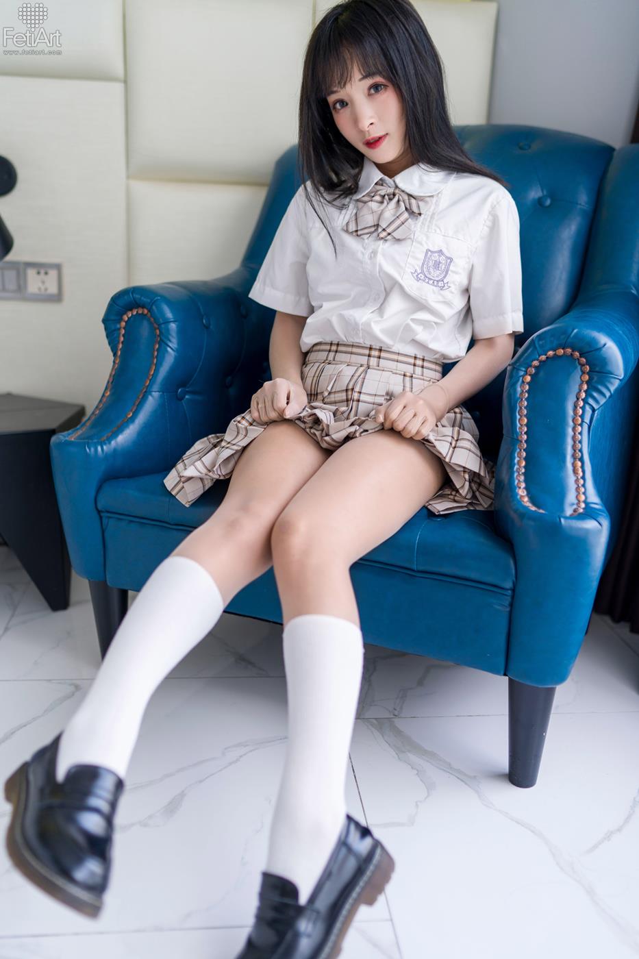 [FetiArt尚物集]NO.00063 Lively School Girl[65P/123MB]插图3