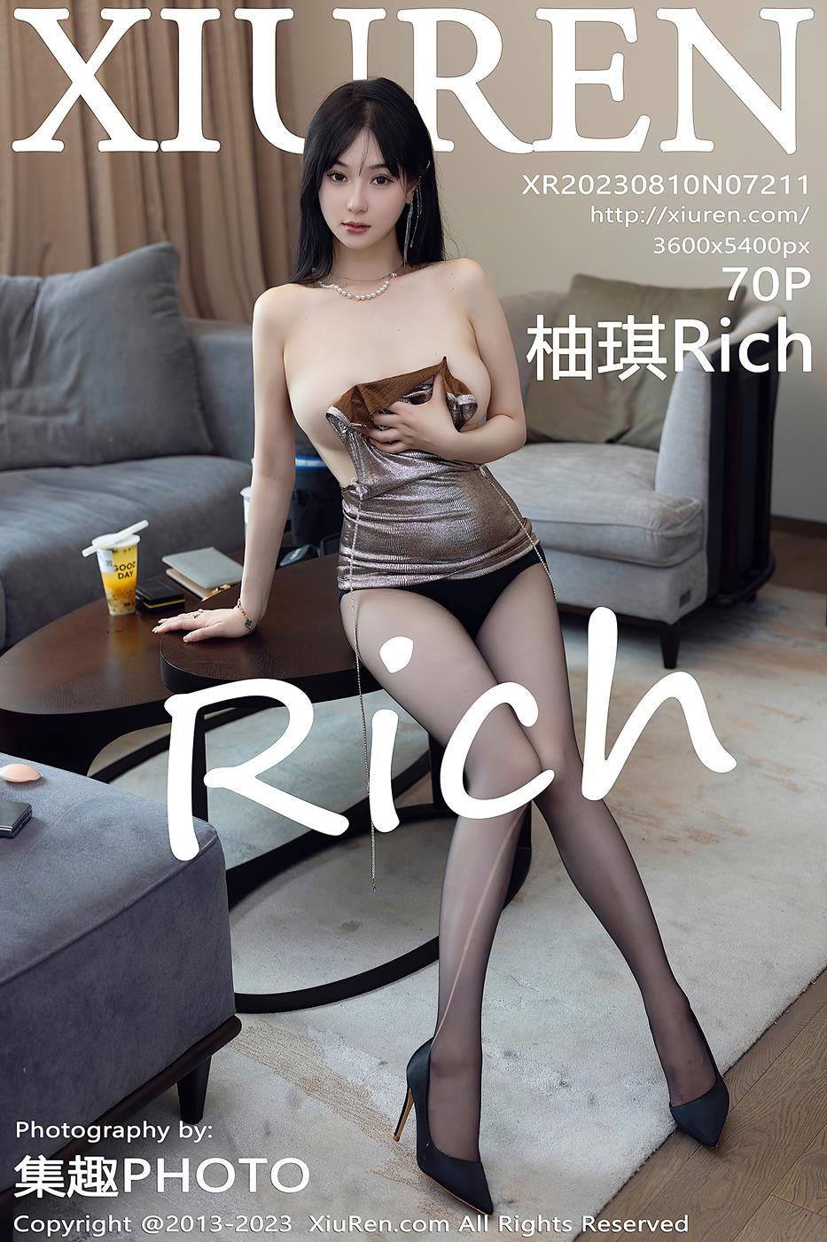 [Xiuren秀人网]2023.08.10 NO.7211 柚琪Rich[70+1P/669MB]插图1