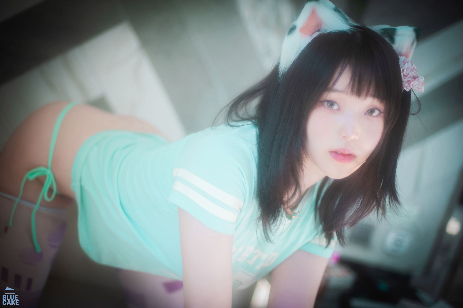 [BlueCake] NO.034 Bambi – Naughty Cats Pink & Mint RED [145P/684M]插图3