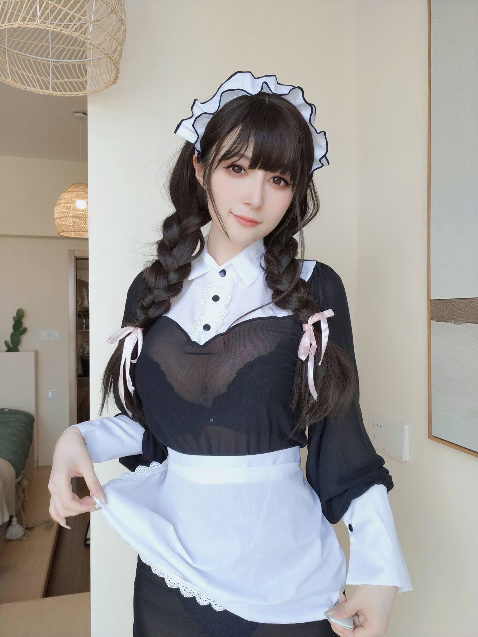 白银 – 透明なメイド服[100P/281MB]插图3