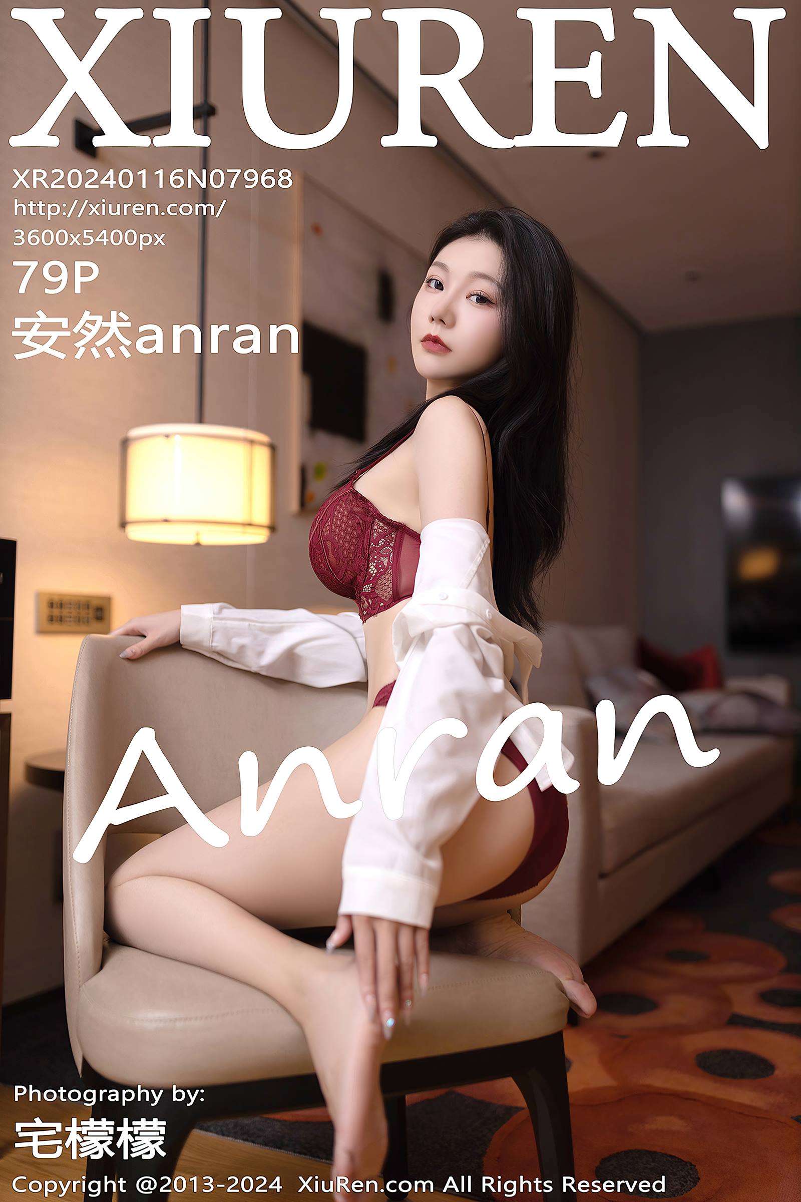 [Xiuren秀人网]2024.01.16 NO.7968 安然anran[79+1P/784MB]插图1