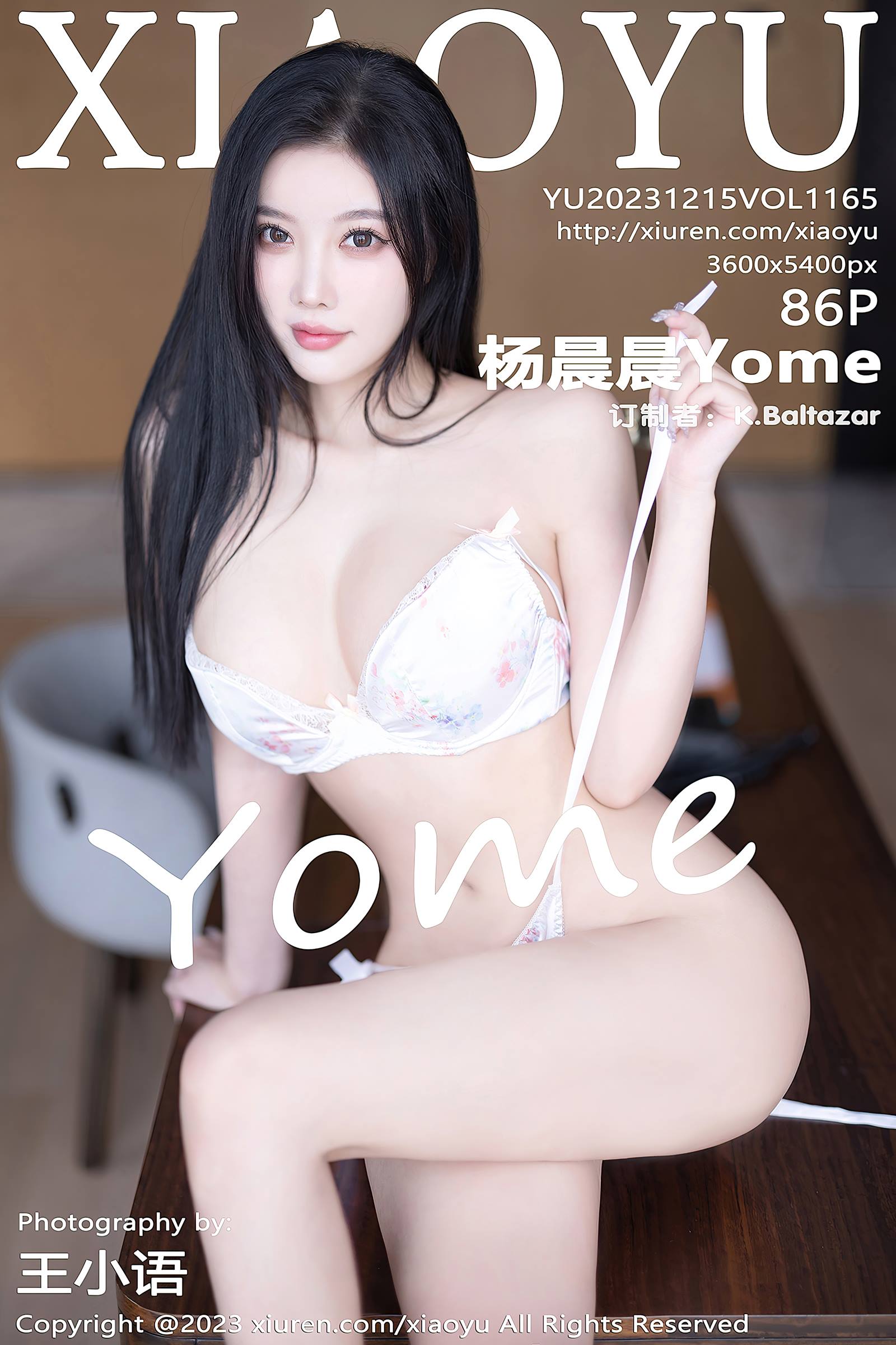 [XIAOYU语画界]2023.12.15 VOL.1165 杨晨晨Yome[86+1P/630MB]插图1