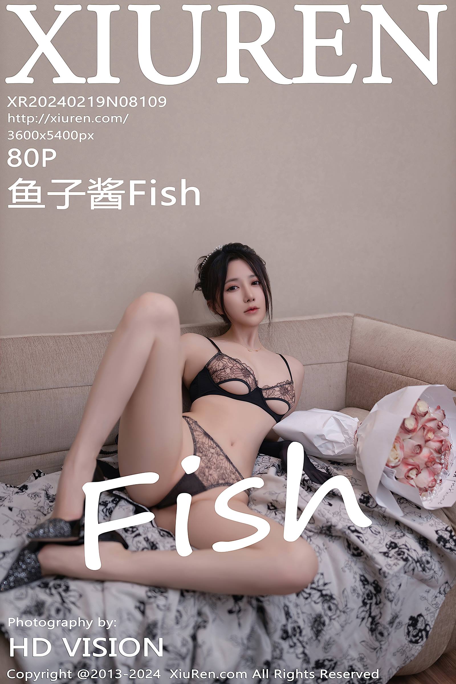 [Xiuren秀人网]2024.02.19 NO.8109 鱼子酱Fish[80+1P/789MB]插图1