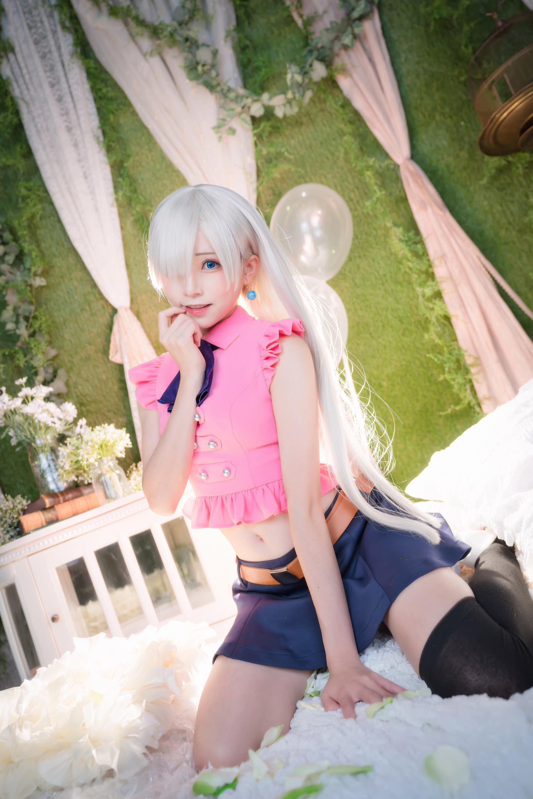 人气Coser@Kitaro_绮太郎 七大罪 伊丽莎白[24P/44MB]插图5