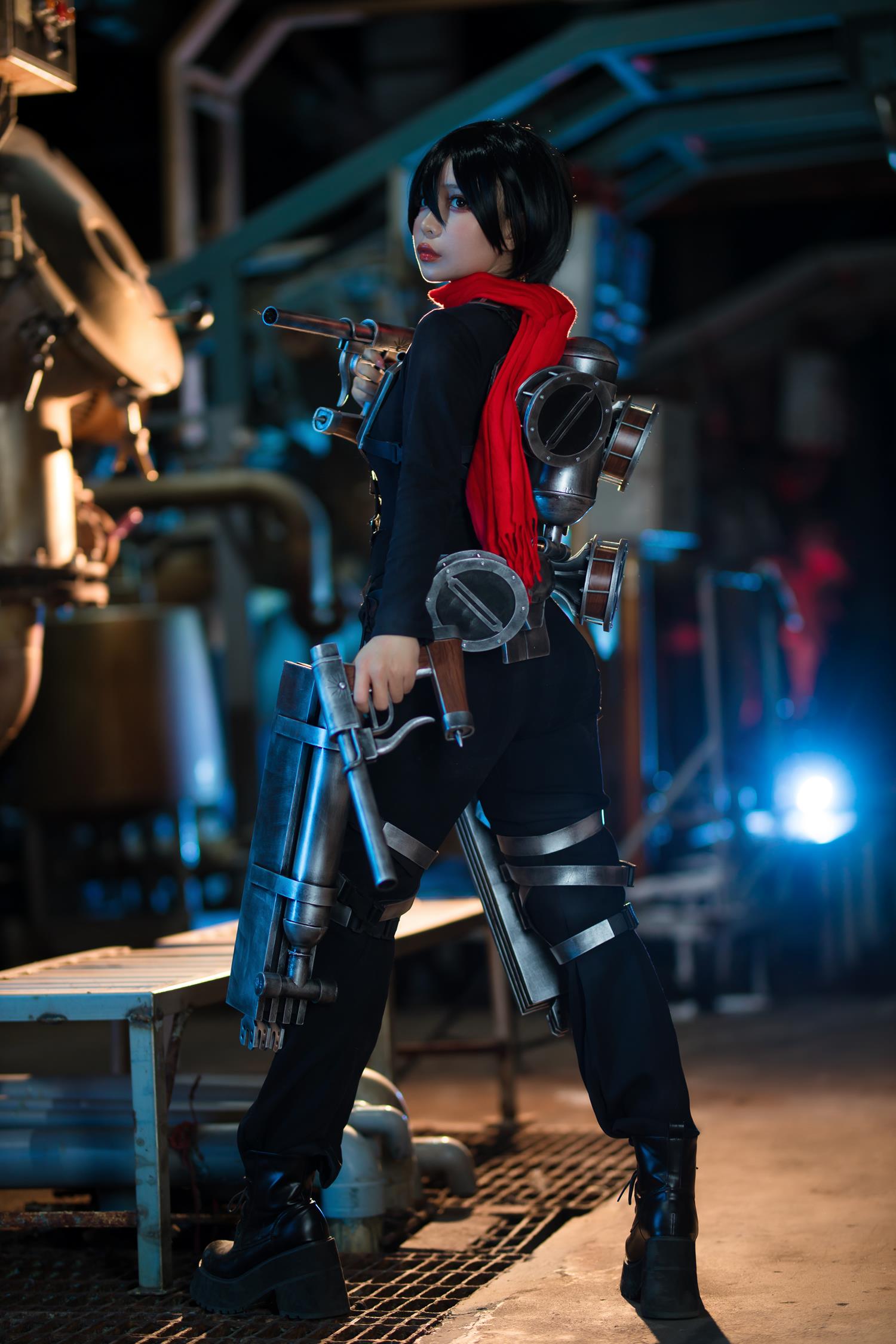 Umeko J – cosplay Mikasa Final Season Attack on Titan[135P/1.10GB]插图3