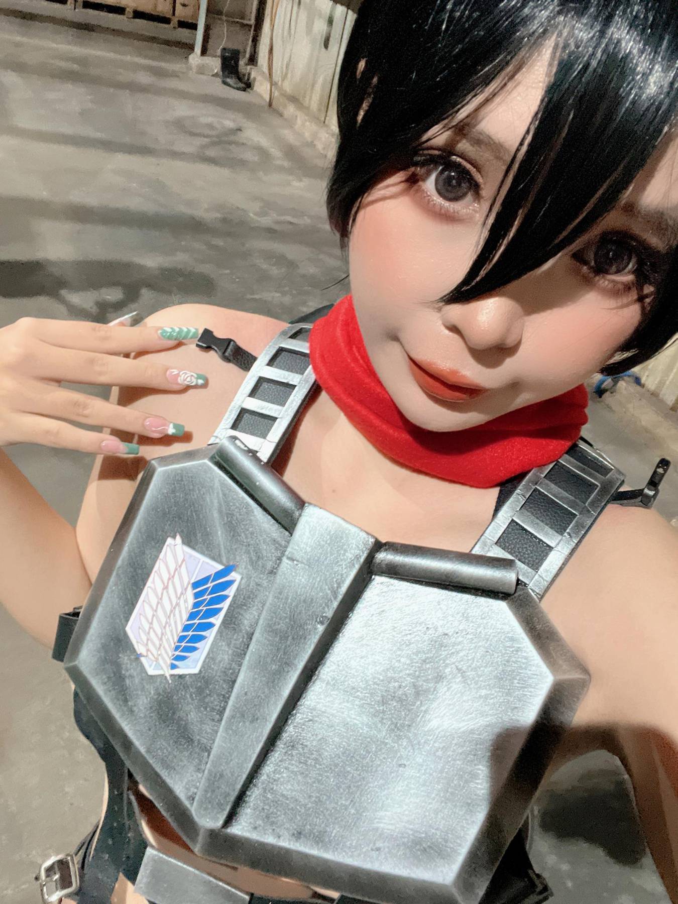 Umeko J – cosplay Mikasa Final Season Attack on Titan[135P/1.10GB]插图1