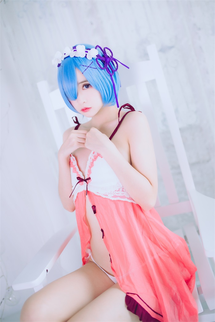 网红Coser@疯猫ss – 蕾姆 [42P/227MB]插图2