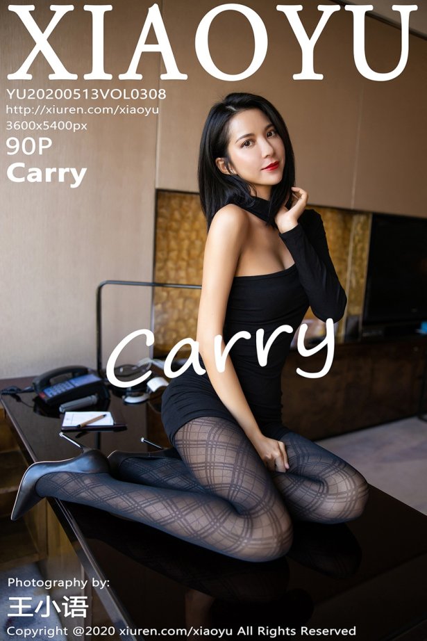 XIAOYU语画界 2020.05.13 Vol.308 Carry [90P/514MB]-萌图网