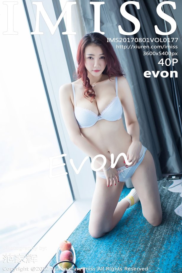 [IMiss爱蜜社] 2017.08.01 Vol.177 Evon[40+1P/125M]