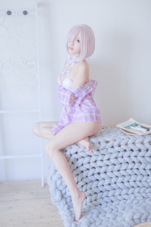 微博红人Coser@黑川 玛修内依 [39P/198MB]-萌图网