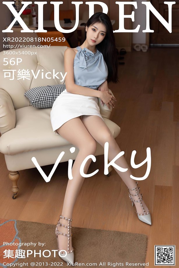 [XiuRen秀人网] 2022.08.18 No.5459 可樂Vicky 短裙美腿[57P/575MB]